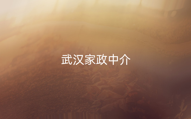 武汉家政中介