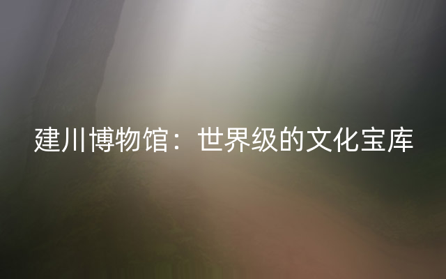 建川博物馆：世界级的文化宝库