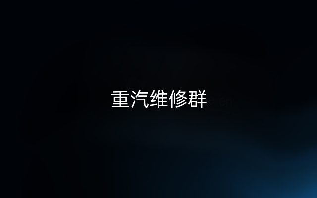 重汽维修群