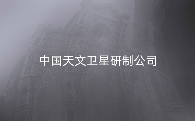 中国天文卫星研制公司