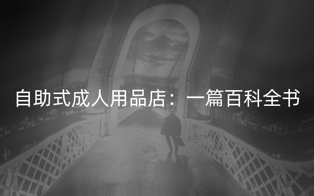 自助式成人用品店：一篇百科全书