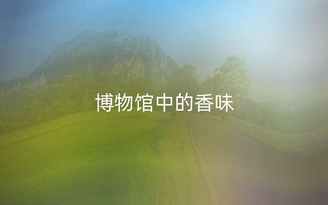 博物馆中的香味