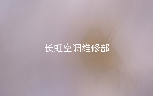 长虹空调维修部