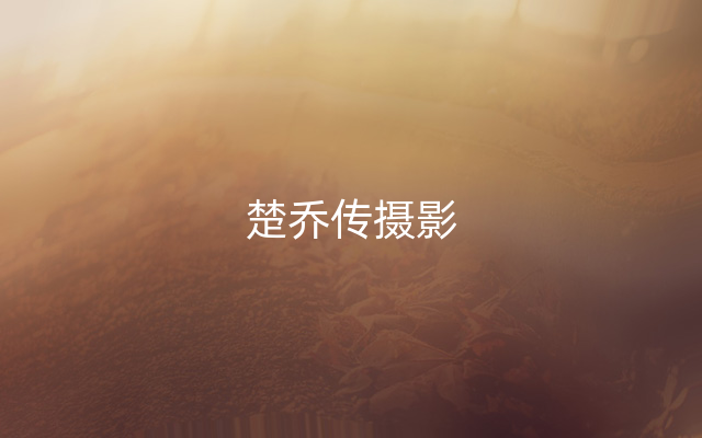 楚乔传摄影